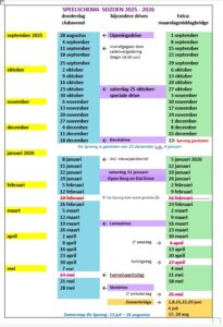 Geen bridge op maandag 16 en donderdag 19 februari